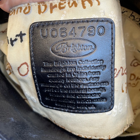 Brighton Katarina 3D Leather Masterpiece Collection Embroidered Shoulder Bag - Picture 4 of 9